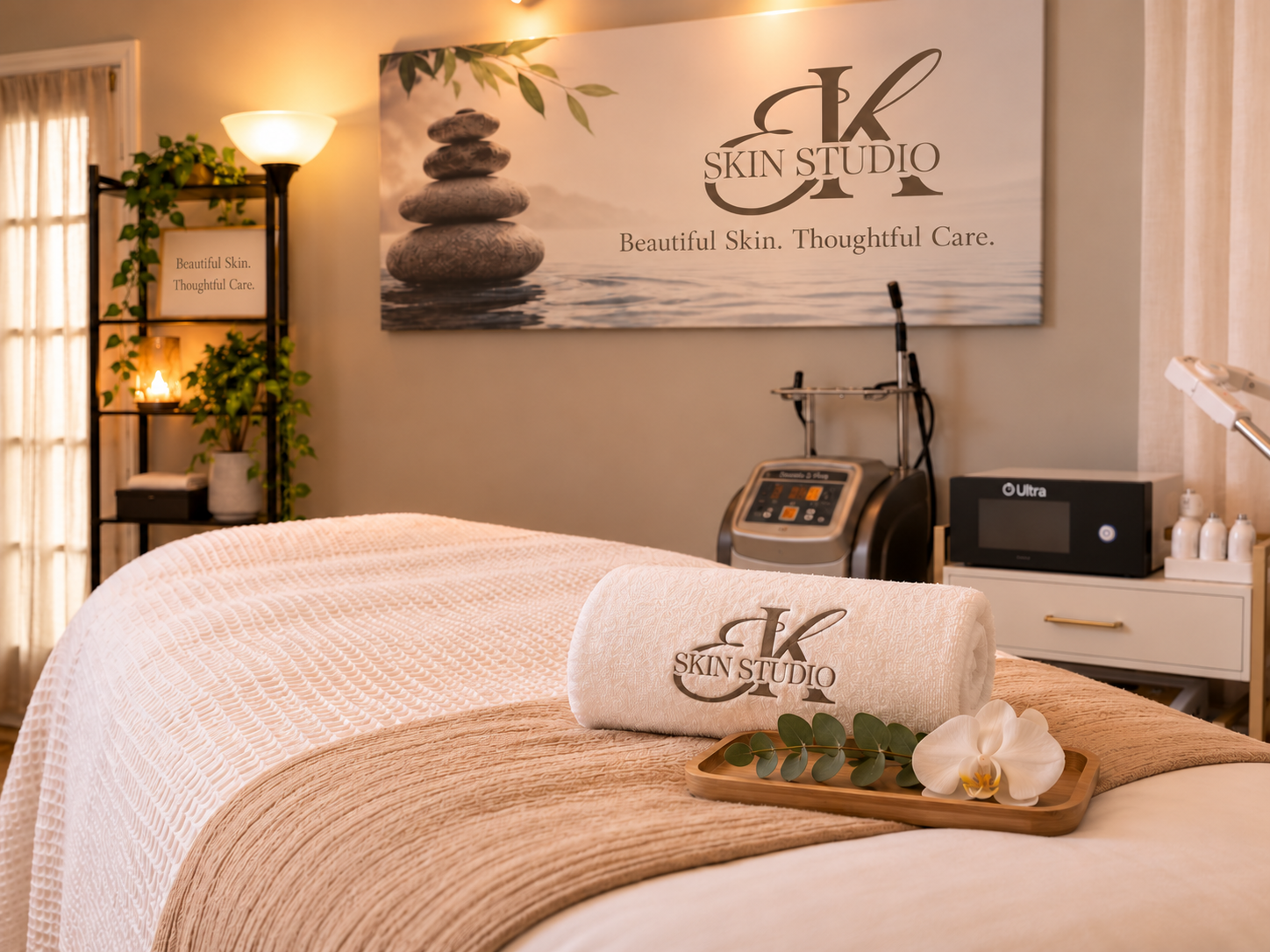Warm Skin Studio EK treatment setting